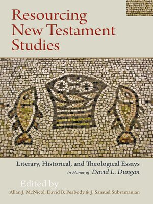 cover image of Resourcing New Testament Studies